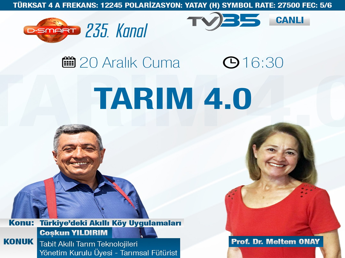 Coşkun Yıldırım, TV35 Yayınında!